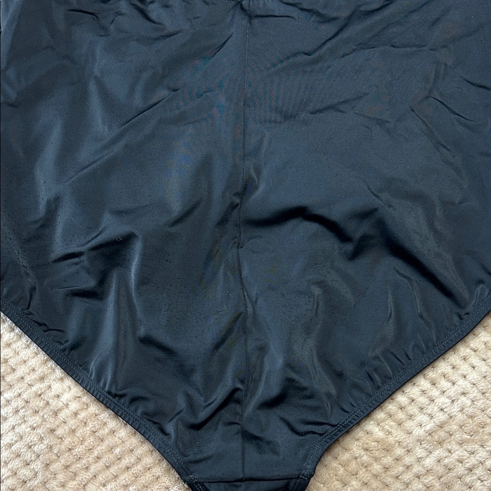 Torrid Wireless Lattice Swimsuit Black Size 3 - Picture 5 of 6